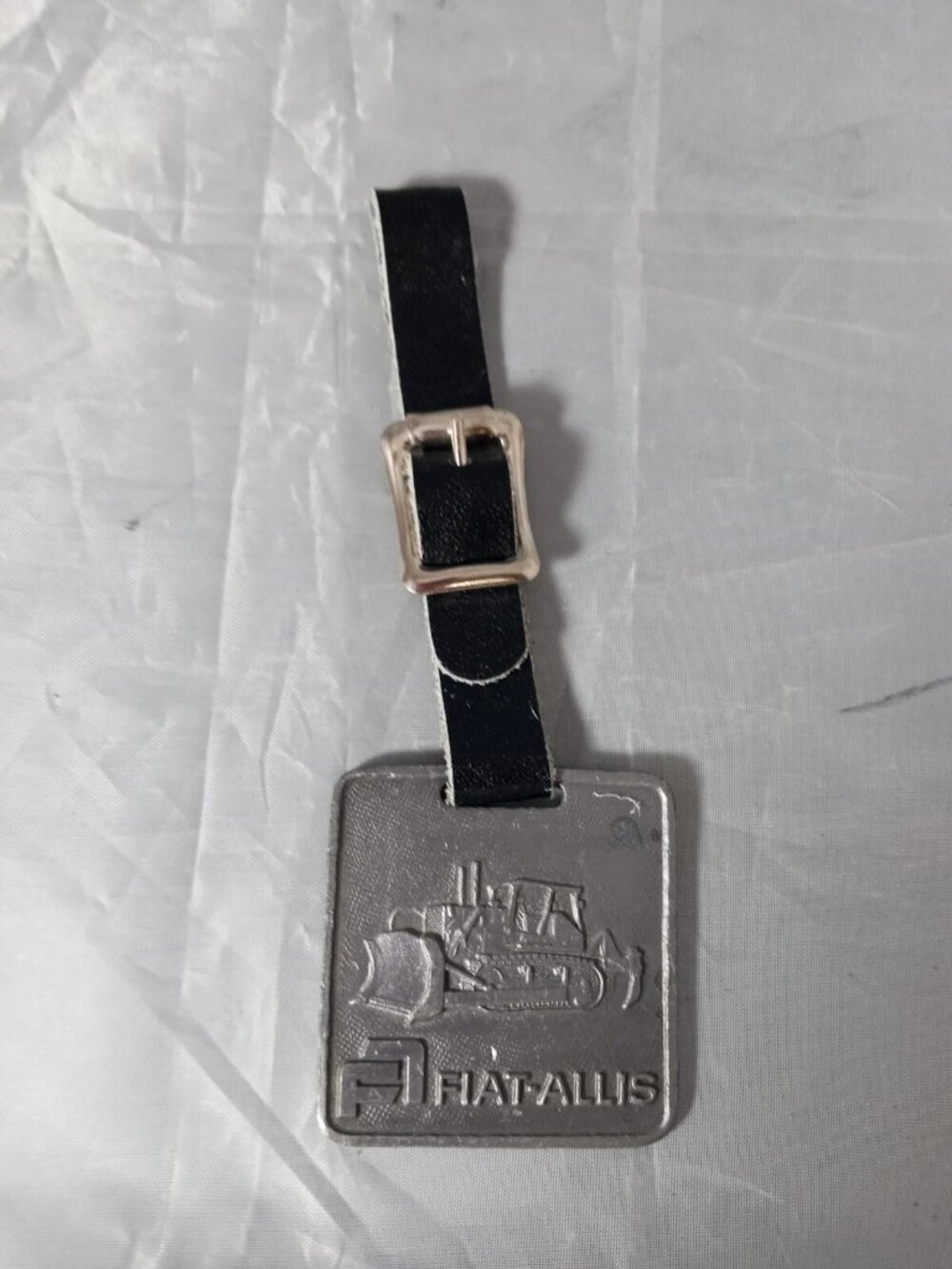 vintage pocket watch fob FIAT -ALLIS Dozer